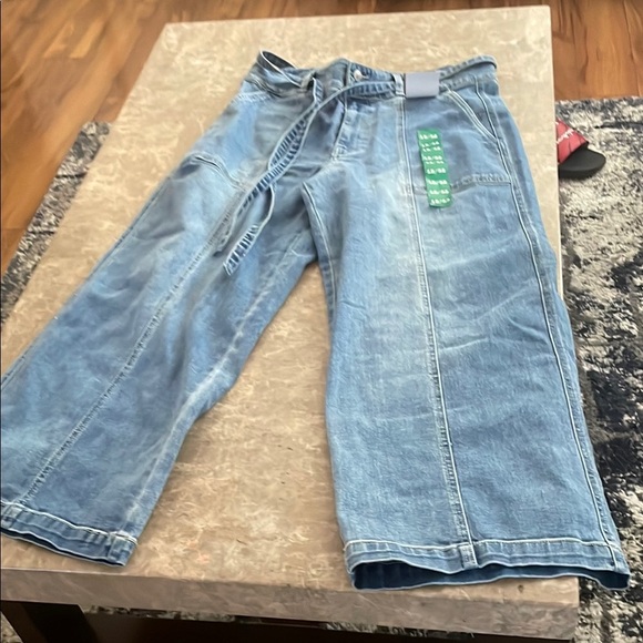 Hudson Jeans Denim - Hudson Jeans Light Blue Wide-Leg Denim